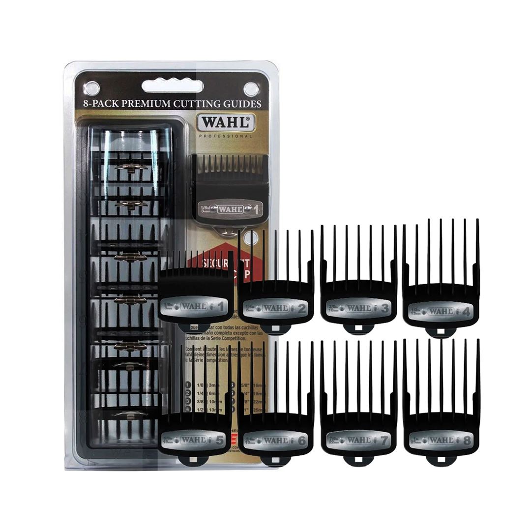 Peinetas Wahl 8-PACK PREMIUM 3171-500 Color Negro